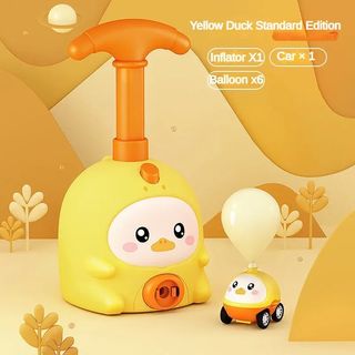 Set inflador de Globos Modelo D8811 para niños, juguete educativo de ciencia, popularización, inercia, aerodinámica, regalo de Navidad y Año Nuevo