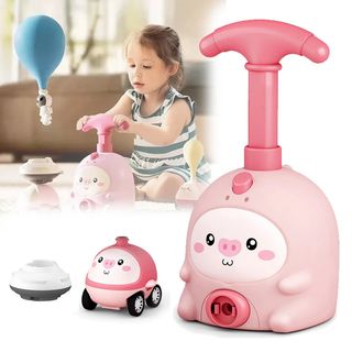 Set inflador de Globos Modelo D8811 para niños, juguete educativo de ciencia, popularización, inercia, aerodinámica, regalo de Navidad y Año Nuevo