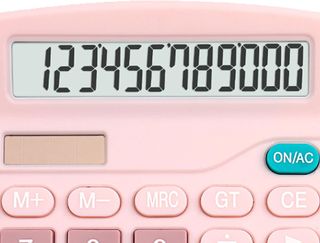 Calculadora DX-837B Nuevo (rosas ) Calculadoras Científicas, Calculadoras De Oficina Calculadora Rosa Calculadora De Bolsillo Calculadora Manual Calculadora Pequeña De Mano(Rosa)