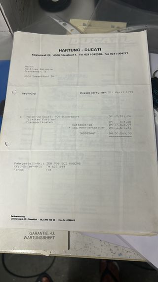 Ducati 900 SS Superlight