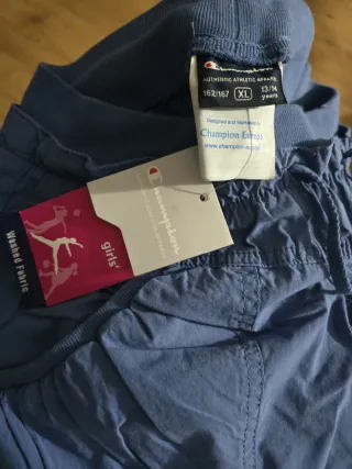 Pantalón Cargo Champion Azul Chica 13-14 años