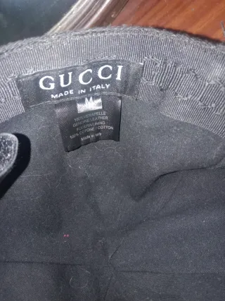 Gorra Gucci Negra