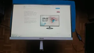 Monitor Asus VZ239HE 23" blanco