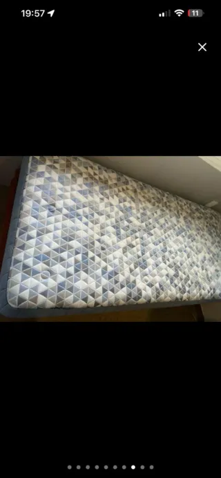 Cama y  Canapé abatible de madera