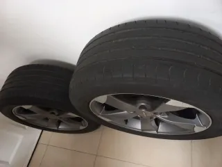 Llantas Audi A6 17 con neumáticos