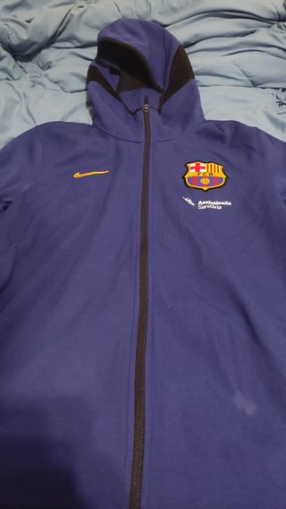 Sudadera FC Barcelona Nike Azul Marino