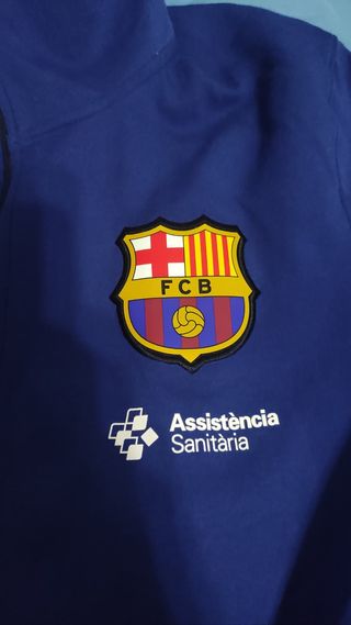 Sudadera FC Barcelona Nike Azul Marino
