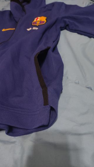 Sudadera FC Barcelona Nike Azul Marino