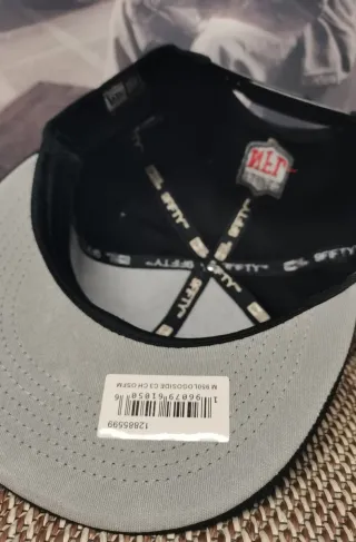 Gorra New Era 9 Fifty NFL Negra Talla única adulto