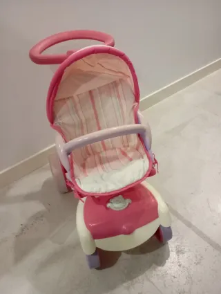 Carrito Nenuco rosa