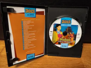 DVD Mulan: La Leyenda de una Guerrera Mítica