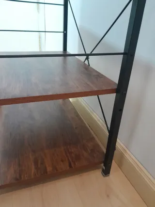 Mesa de cocina estanteria auxiliar