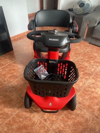 Scooter ROC 1487SC Compacto Rojo