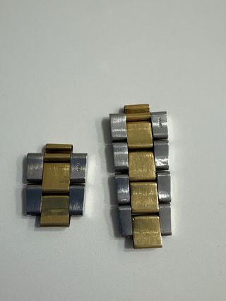 Recambios eslabones Rolex oro y plata