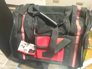 Mochila transportín perro Flamingo