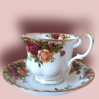 Royal Albert Servicio Café/Té/Postre Rosas