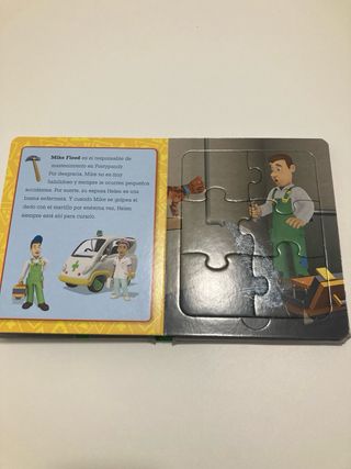 Libro Puzzle Sam el Bombero