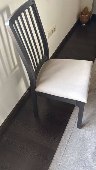 Sillas de comedor de madera