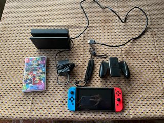 Nintendo Switch Azul/Rojo + Mario Kart 8 Deluxe