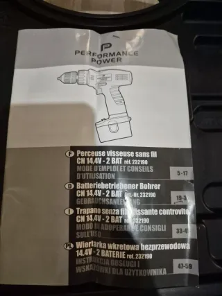 Trapano avvitatore Performance Power 14.4V