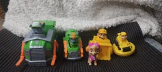 Conjunto de 5 Brinquedos Patrulha Canina