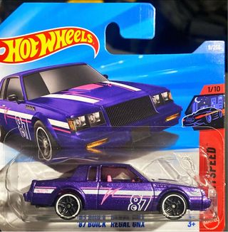Hot Wheels 87 Buick Regal GNX Roxo