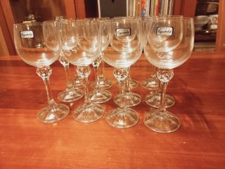 Copas cristal Bohemia hechas en Republica Checa vi