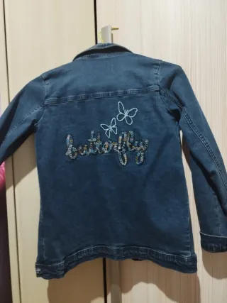 Cazadora vaquera azul niña 11 años