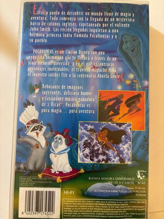Pocahontas – VHS original Disney
