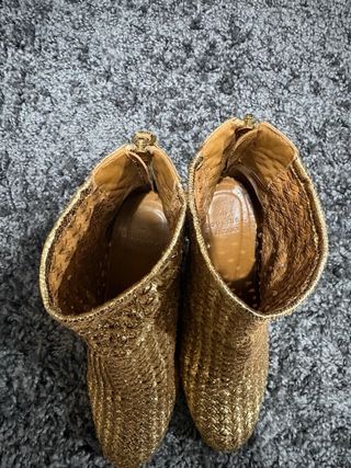 Botín Alba Sezane Dorado