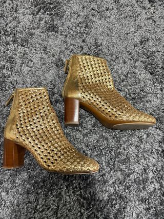 Botín Alba Sezane Dorado