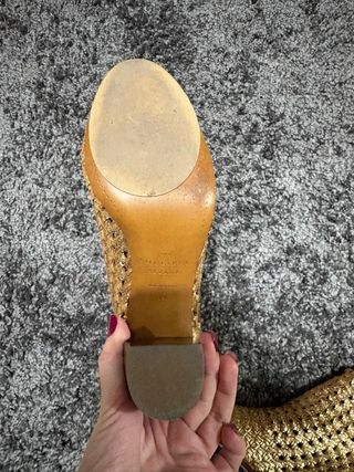 Botín Alba Sezane Dorado