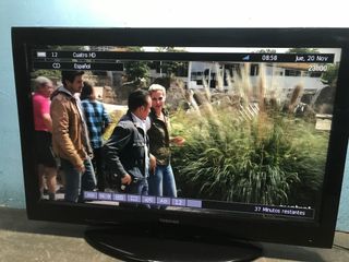 Televisor Toshiba 40 Negro y Azul