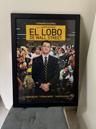 Cuadro El Lobo de Wall Street