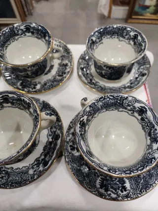 Antiguo juego de tazas Pickman