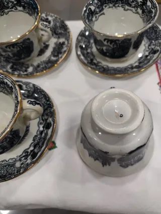 Antiguo juego de tazas Pickman