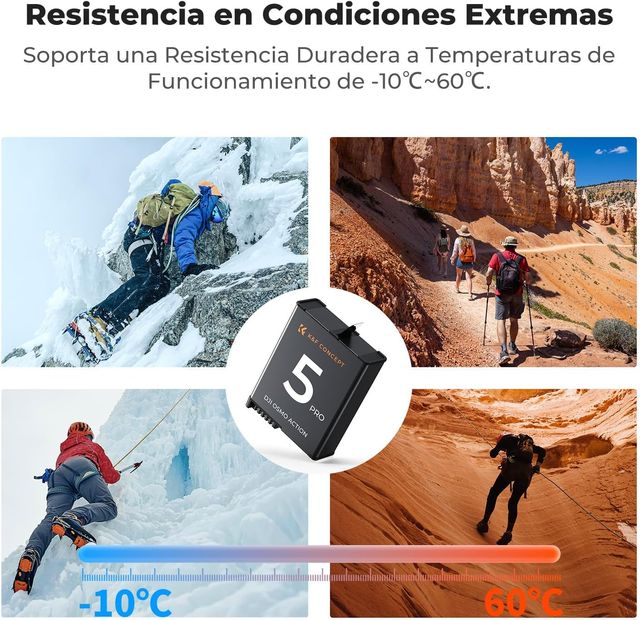 3 Pack Baterías 2100 mAh y Cargador dji OSMO 360