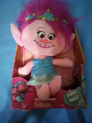 Muñeco Poppy Trolls Parlanchina Nuevo Caja
