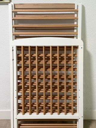 Cuna de bebé blanca