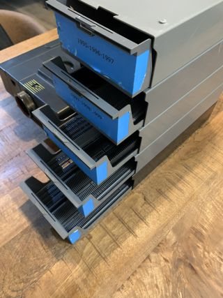 Proyector Diapositivas Agfa MC1 + 10 carros