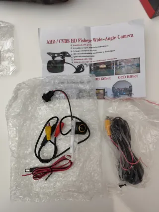 Cámara Trasera Coche AHD 180° + regalo