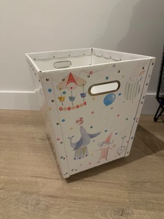 Cajita infantil Zara Home con ruedas