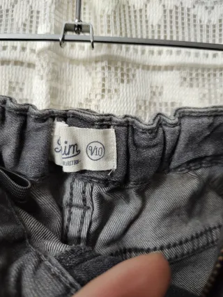 Pantalón largo gris Unit Kids 9-10 años