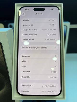 iPhone 15 Pro Max 256GB