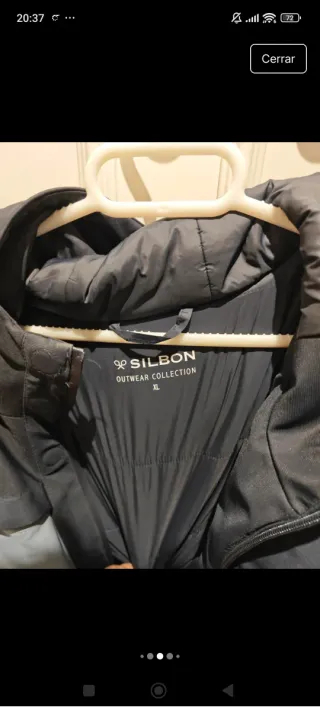 Abrigo Silbon Azul Marino