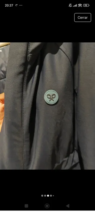 Abrigo Silbon Azul Marino