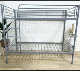 Litera doble cama blanca o negra