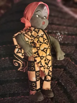 Pareja de muñecos de colección vintage