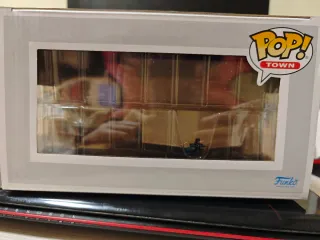 Funko Pop Doc with clock tower Back to the future