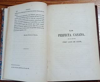 OBRAS SELECTAS DE FRAY LUIS DE LEON